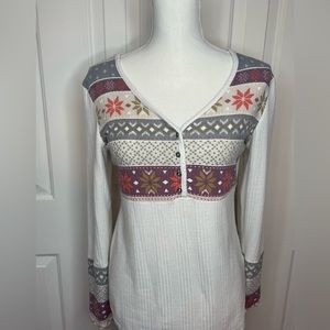 Maurice’s Fair Isle Henley Top